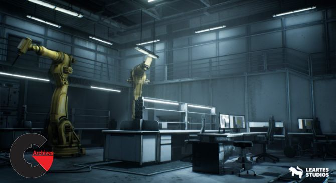 Unreal Engine – Sci-fi Laboratory Environment