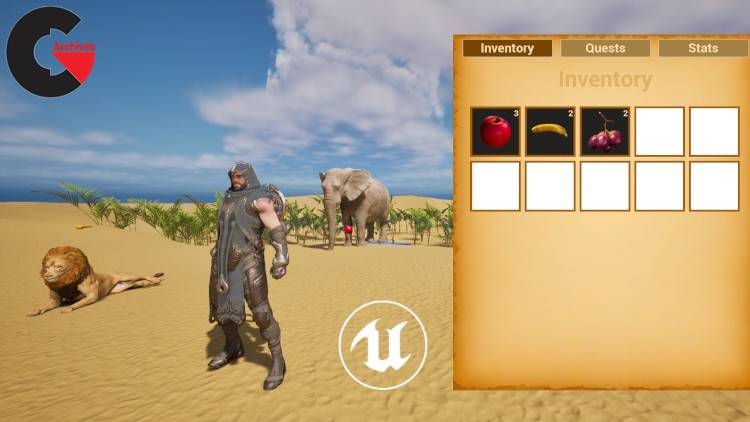 Unreal Engine 5 Blueprints: Inventory, Quests and Char Stats