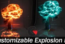 Unreal Engine – Explosion FX Customizable