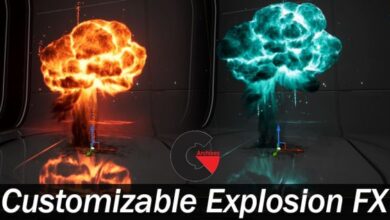 Unreal Engine – Explosion FX Customizable