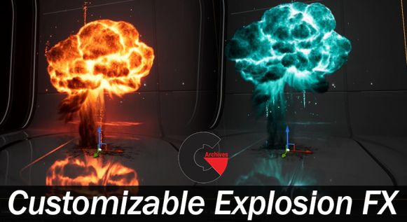 Unreal Engine – Explosion FX Customizable