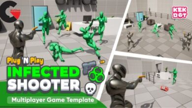 Unreal Engine – Infected - Multiplayer Zombie Survival Third Person Shooter Template - By Kekdot