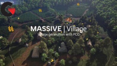 Unreal Engine – Massive Village - Create villages, farms and ruins with PCG