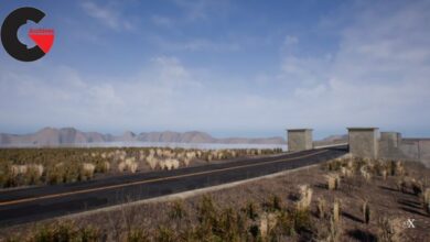 Unreal Engine – Modular Dam Environment