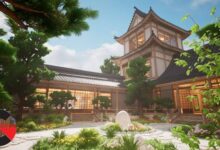 Unreal Engine – Ryokan [Japanese Courtyard]