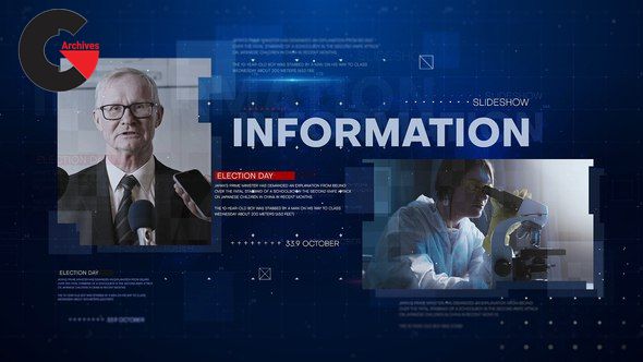 VideoHive – Digital Information News 54547150