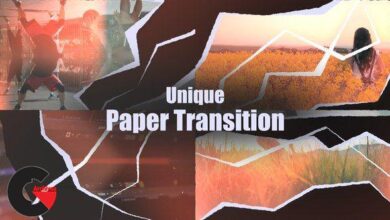 VideoHive – Paper Cut Transitions 54183611