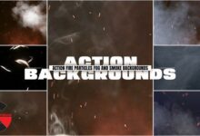 VideoHive – Action Fire Particles Fog and Smoke Backgrounds 54102739