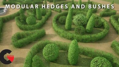 Unreal Engine – Modular Hedges And Bushes