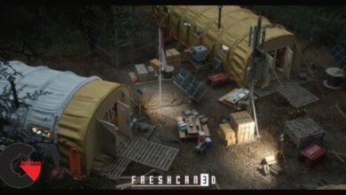 Unreal Engine – Research Tent Environment