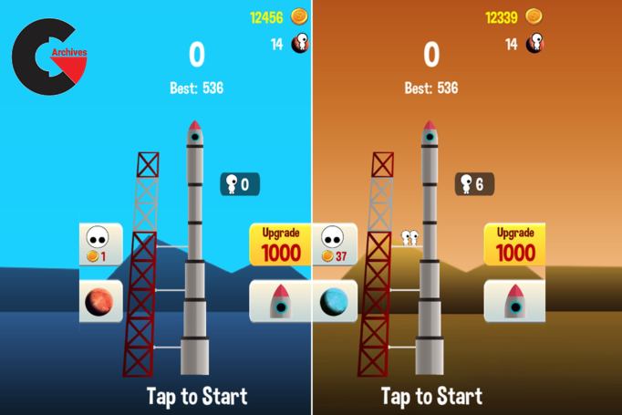 Asset Store - Space Frontier complete game template
