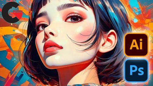 Creative Beginnings: Photoshop & Illustrator Essentials-2in1