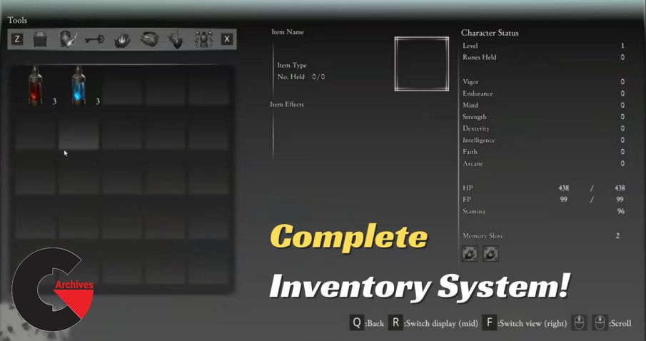Unreal Engine – The Beast Inventory System