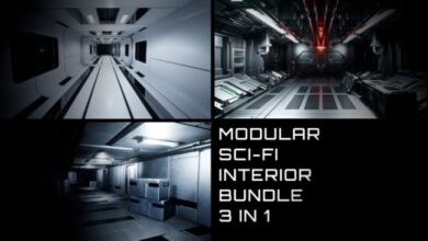Unreal Engine – Modular Sci-Fi Interior Bundle