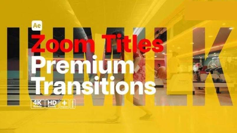 VideoHive – Premium Transitions Zoom Titles 55045274