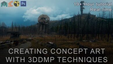 CREATING CONCEPT ART WITH 3DDMP TECHNIQUES