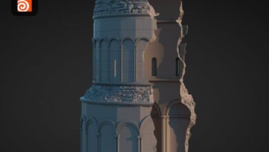 Church Ruins - Houdini Procedural Modeling Course
