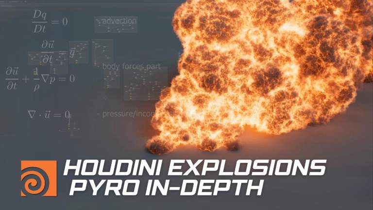 Houdini Explosions: In-Depth Pyro Simulations Techniques