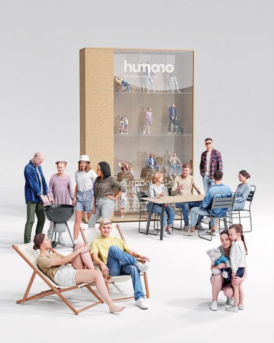 Humano 3D - 2210 - Outdoor & Garden leisure