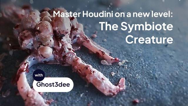 Mastering Houdini on a new level: The Symbiote Creature