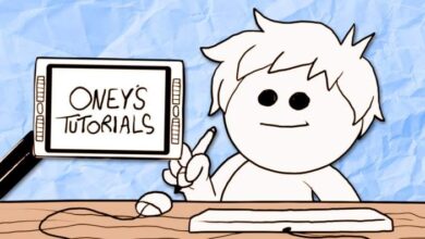 Oney's Blender 2D Tutorial - Everything important, taught super quick