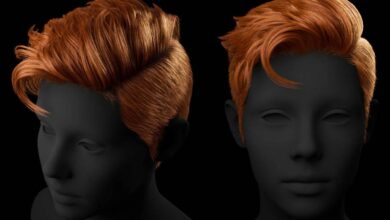 Realistic Hair Creation HQ Videos