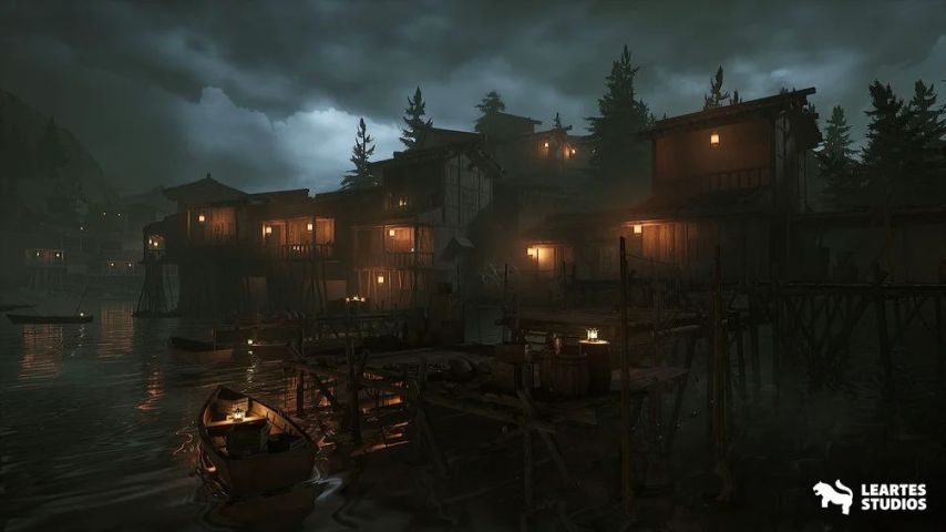 Unreal Engine – Asian Fishing Village Environment
