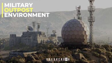 Unreal Engine – Military Outpost and Bunker Environment