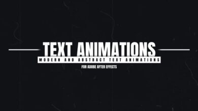 VideoHive – Text Animations 55396604