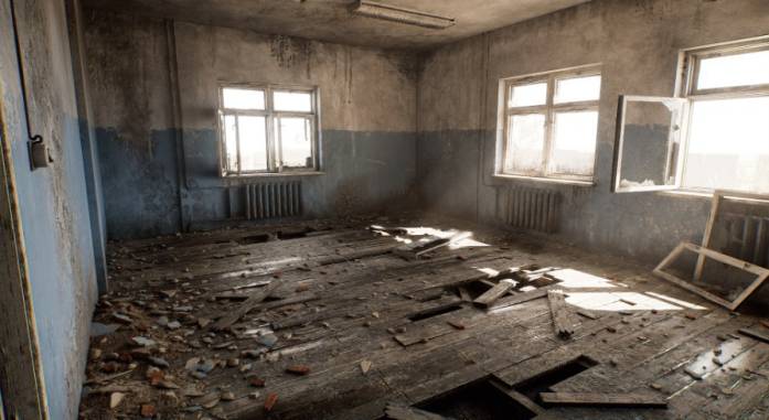 Unreal Engine – Abandoned Brick Building